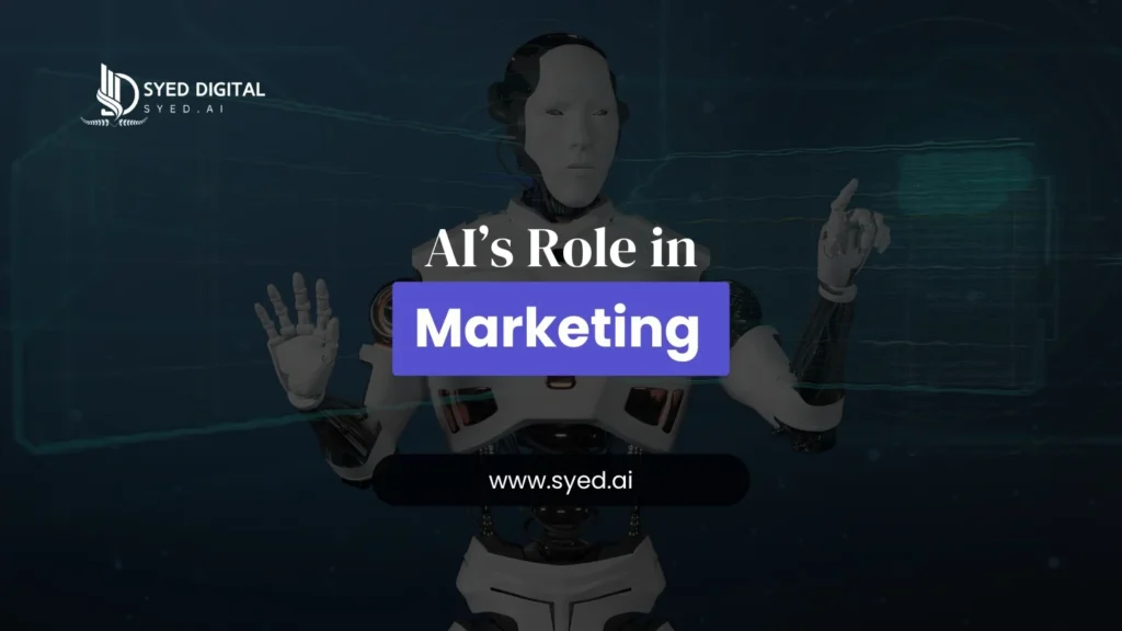 AI's role in marketing